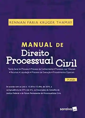 Livro PDF Manual De Direito Processual Civil – 3ª Edição 2020