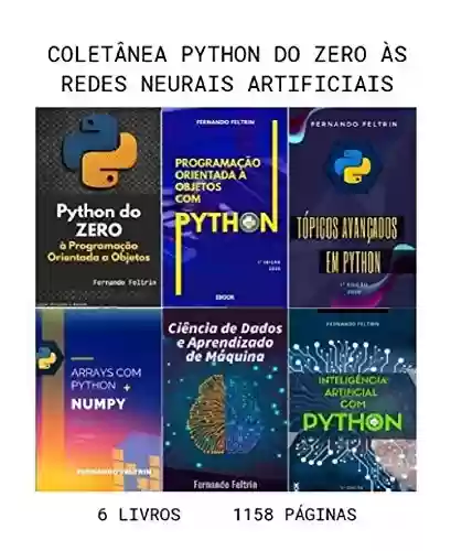 Capa do livro: 6 em 1 - Coleção Python do ZERO às Redes Neurais Artificiais - Ler Online pdf