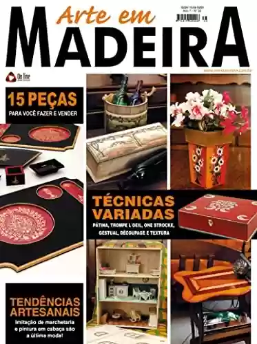 Capa do livro: Arte em Madeira Edição 35: 15 PEÇAS PARA VOCÊ FAZER E VENDER. - Ler Online pdf