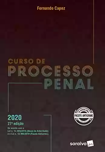 Capa do livro: Curso de Processo Penal - 27ª Edição 2020 - Ler Online pdf