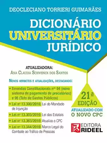 Livro PDF: Dicionário Universitário Jurídico