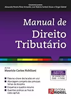 Livro PDF: Manual de Direito Tributário
