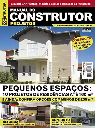 Livro PDF: Manual do Construtor Projetos Ed. 13 - 10 Projetos Até 160 m²