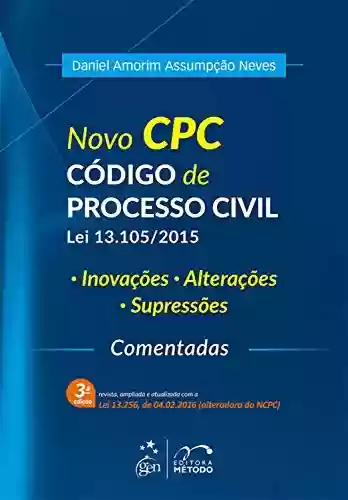 Livro PDF: Novo CPC - Código de Processo Civil - Lei 13.105/2015