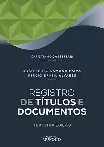 Livro PDF: Registro de títulos e documentos - 3ª ED - 2020