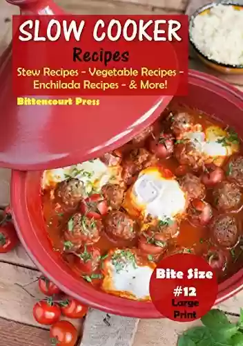 Livro PDF Slow Cooker Recipes - Bite Size #12: Stew Recipes – Vegetable Recipes – Enchilada Recipes - & More! (Slow Cooker Bite Size) (English Edition)